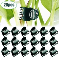 20pcs plastic plant support clips grafting clips orchid stem clip vine support vegetables flower tied branch clamp garden tool