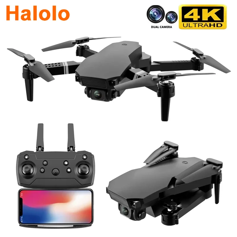 

S70 drone 4K HD dual camera foldable height keeping drone WiFi FPV 1080p real-time transmission RC Quadcopter toy
