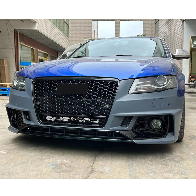 Новый стиль с комплектом кузова quattro A4 RS4 B8 обновленный комплект B9 для Audi 2008-2012 гг.