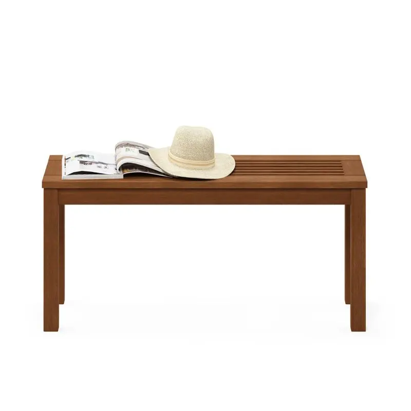 

Outdoor Durable Hardwood Bench - Brown