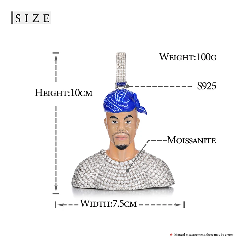 Рисунок 5 - JEWE Custom эмаль кулон с портретом