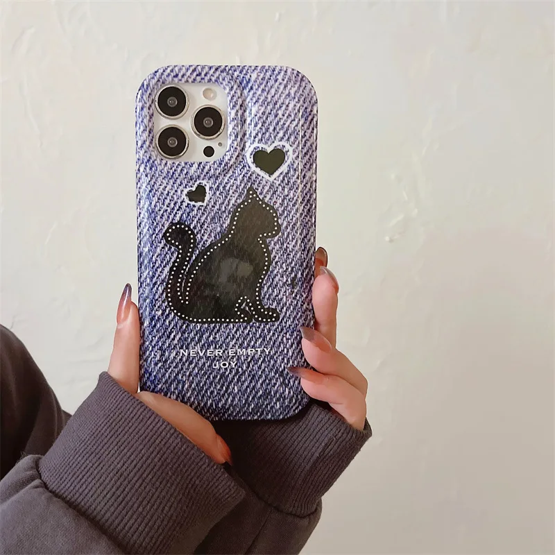 

Creative Cowboy Cute Cat Phone Case Cover for IPhone 11 12 13 14 Pro Max Shockproof Cases for IPhone 14 Pro Max Case