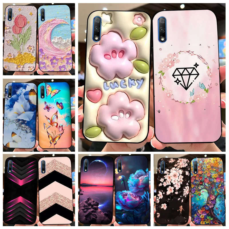 Чехол для Honor 9X мягкая силиконовая задняя крышка Pro противоударный чехол телефона