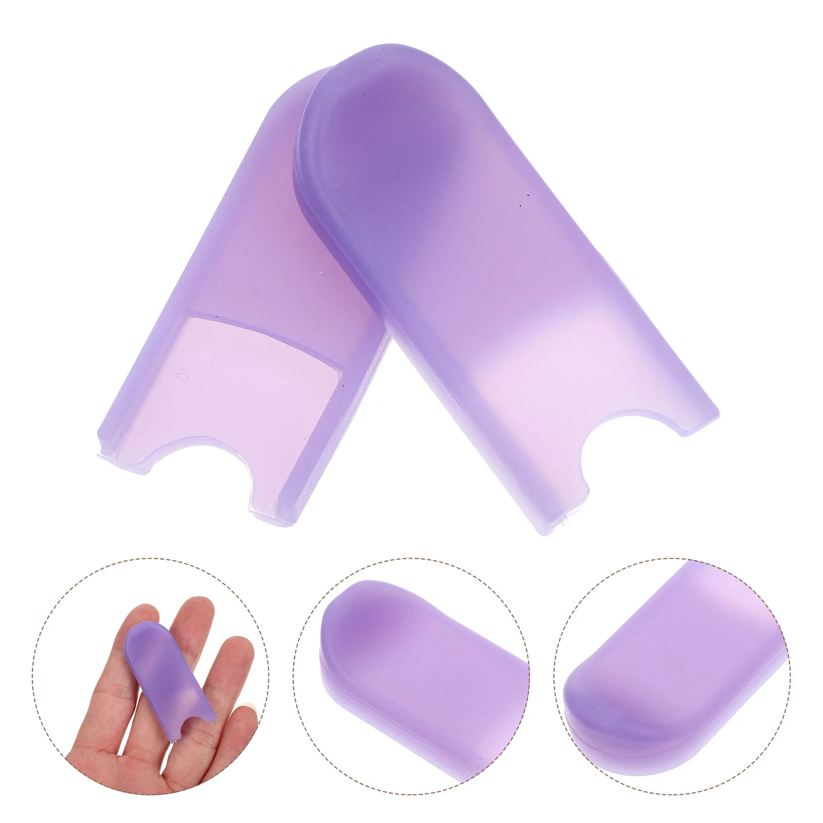 

2pcs Saxophone Thumb Rest Cover Saxophone Thumb Cushion Saxophone Finger Protective Pad Finger Protector for Gift Home