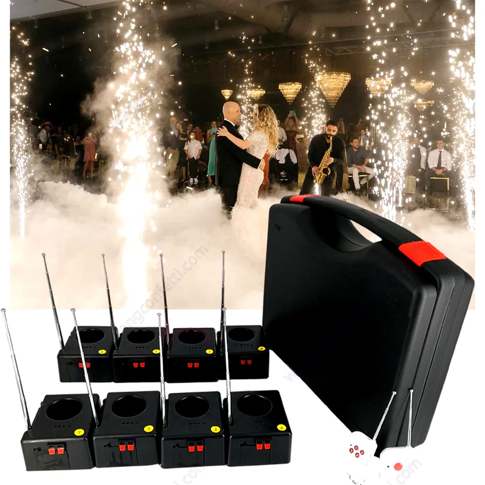 

Свадьба, фейерверк, искра огня, 8-канальная Беспроводная система дистанционного управления, холодная пиротехника, машина для фонтана, сцены, огня Вечерние