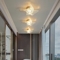 corridor lamp ceiling lamp light luxury entrance lamp nordic creative butterfly lamp modern simple balcony lamp