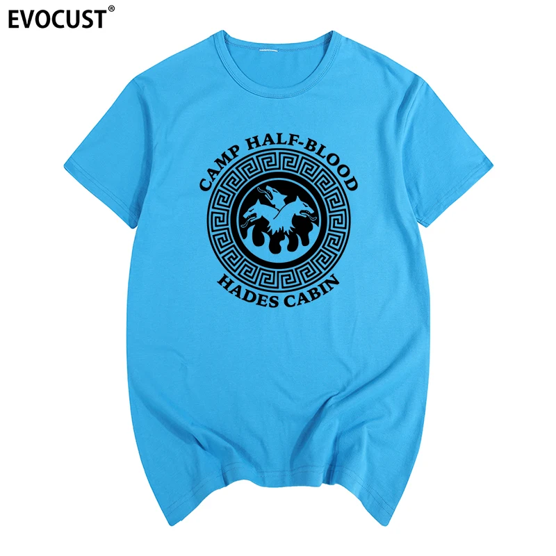 Футболка унисекс для лагеря с надписью половинная кровь каюта Перси Джексон