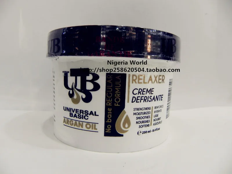 

UB universal basic argan oil hair relaxer 250ml