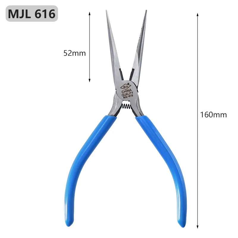 

4 Inch Electronic Scissors Multifunctiona Mini Pliers Jewelry Curved Pointed Nose Pliers Hand Electric Tools Cutter