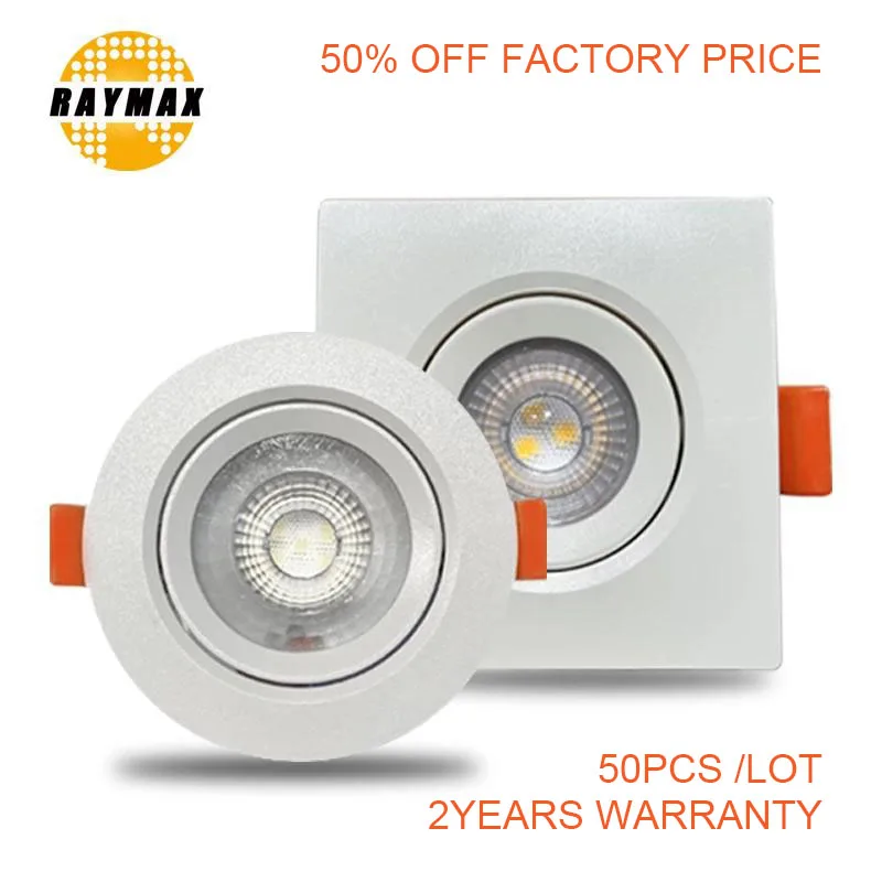 LED downlight 110/220V 3W 5W Ceiling light LED  Warm white Cold white 50 pcs/lot led ceiling light Sale