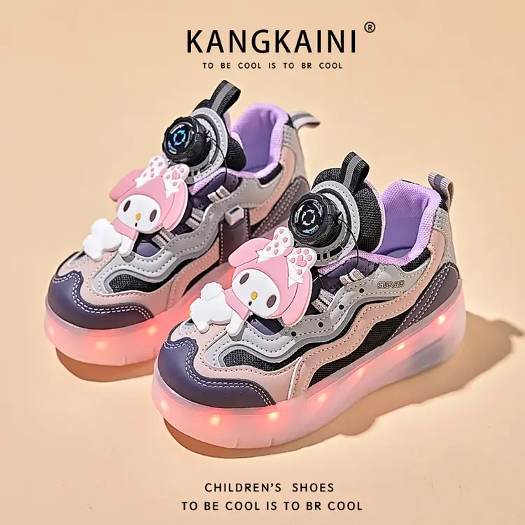 Детская обувь для роликовых коньков модная внешняя женская новая светодиодная