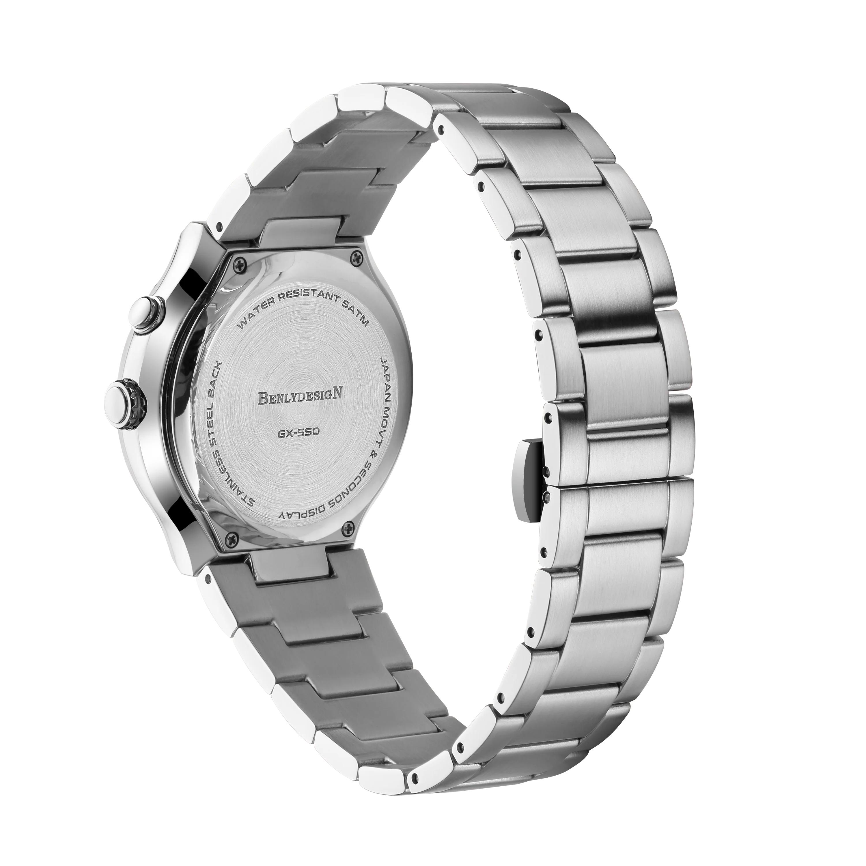 Фото BENLYDESIGN Мужские часы из нержавеющей стали SpinDial 6 №4