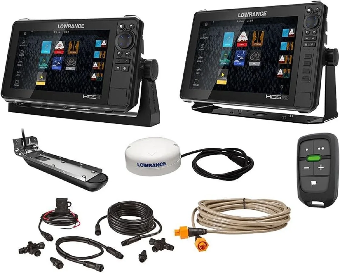 

Lowrance HDS Live Bundle - 9 & 12 Display AI 3-in-1 T/M Transducer