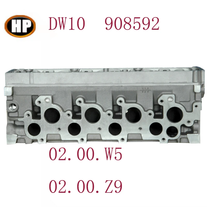 Головка цилиндра 02 00. W5 05 Z9 GN AM908592 для Peugeot DW10 Peugeot/Citroen/ Fiat Ulysse Ducato Scudo 2 0 HDI