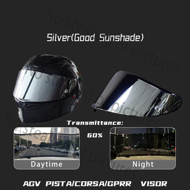 

Для AGV Pista GPR GPRR R анфас шлем козырек детали мотоциклетного шлема защитные линзы гоночный шлем линзы