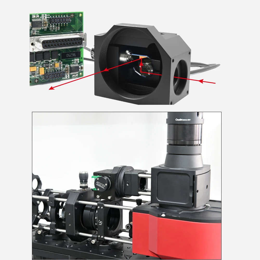 Адаптер для установки оцинкованного объектива