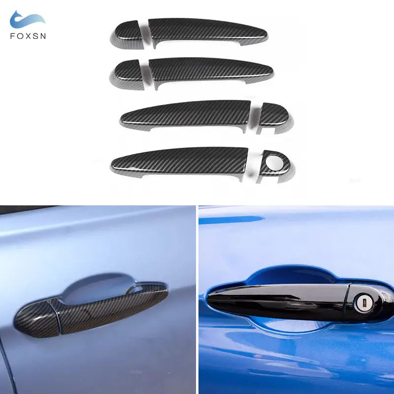 Накладка на внешнюю дверную ручку автомобиля для BMW 1 3 серии X1 X3 X4 X5 X6 F20 E90 E92 E93 F30 F31