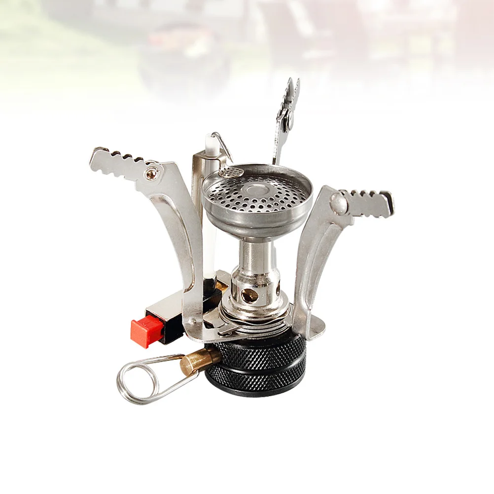 

Stove Portable Camping Outdoor Stoves Picnic Travel End Furnace Hiking Propane Steel Gas Electric Mini Backpacking