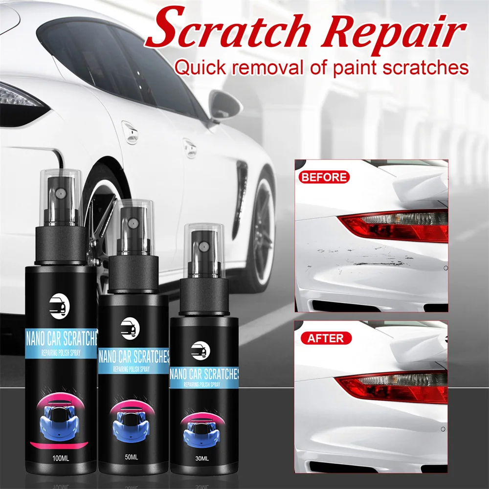 

Effective Car Care Repair Spray Scratch Removal Spray Protection Car Surface Spray Wax Paint Surface Repair And Maintenance