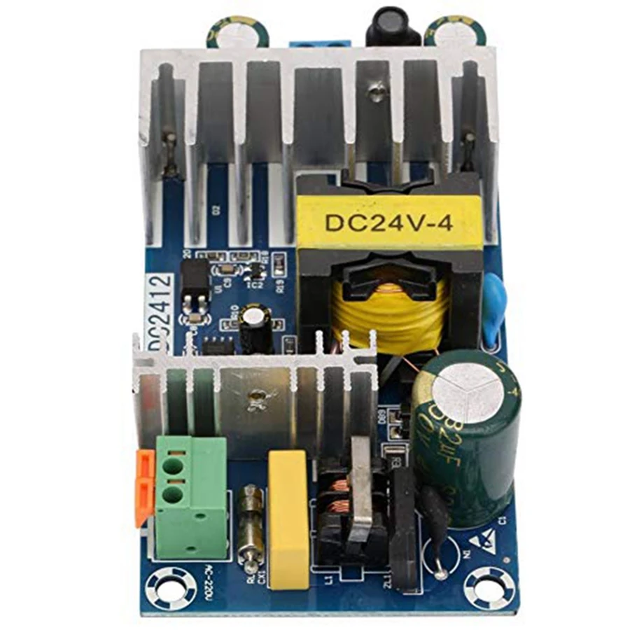 Фото Модуль импульсного источника питания (A96Z) AC 110V/220V в DC 24V 6A, плата управления, распределитель, 60 Гц -DC2412 №5
