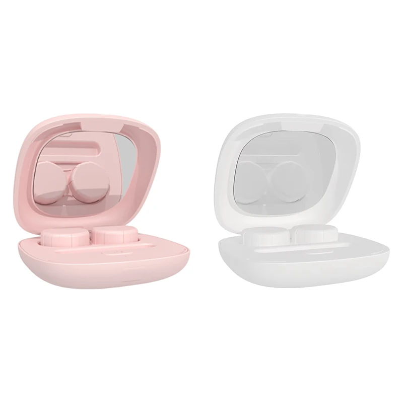 

Автоматический очиститель контактных линз, портативный Электрический Очиститель, косметическая коробка, ультразвуковой очиститель конта...