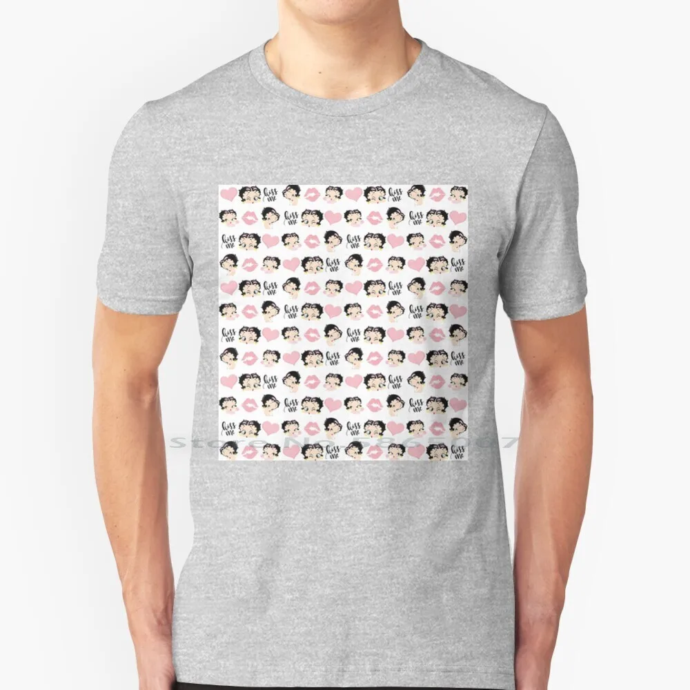 

Boop Seamless Pattern T Shirt 100% Cotton Boop Pattern Boops Pattern Seamless Pattern Nostalgia Vintage Retro Classic Trend