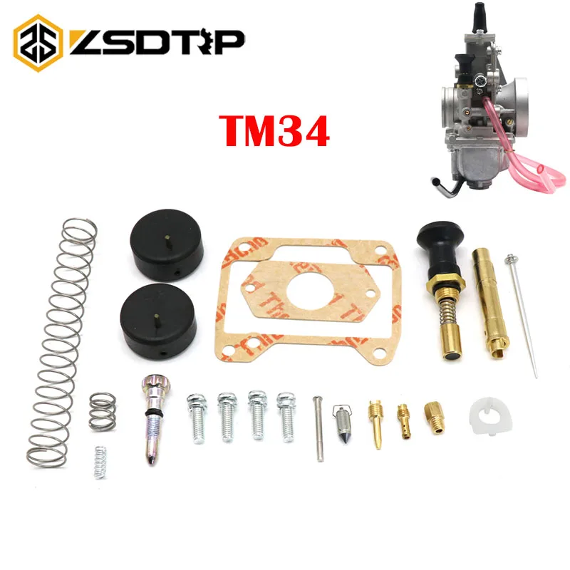 ZSDTRP Карбюратор Ремонтный Запасной комплект для TM34 Mikuni запасные части для карбюратора