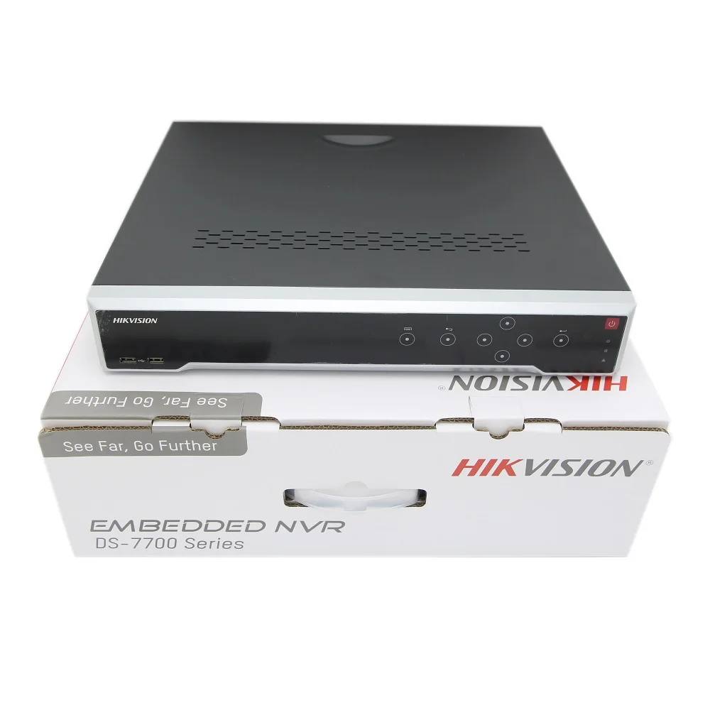 Оригинальная английская версия Hikvision Φ/16 P 16CH 1.5U 16 PE 4K NVR |