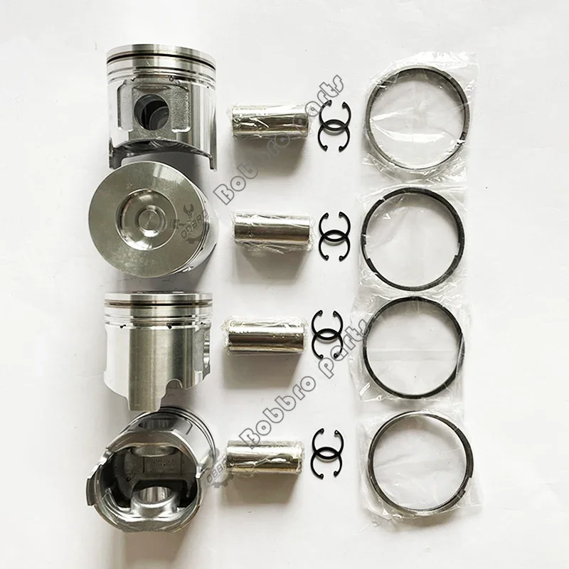 Для двигателя Volvo D3.1 D3.1DCAE3 D3.1DCBE3 D3.1DCAE2 Поршень с кольцами EC55B ECR58 EW55B EC55C ECR58D Детали