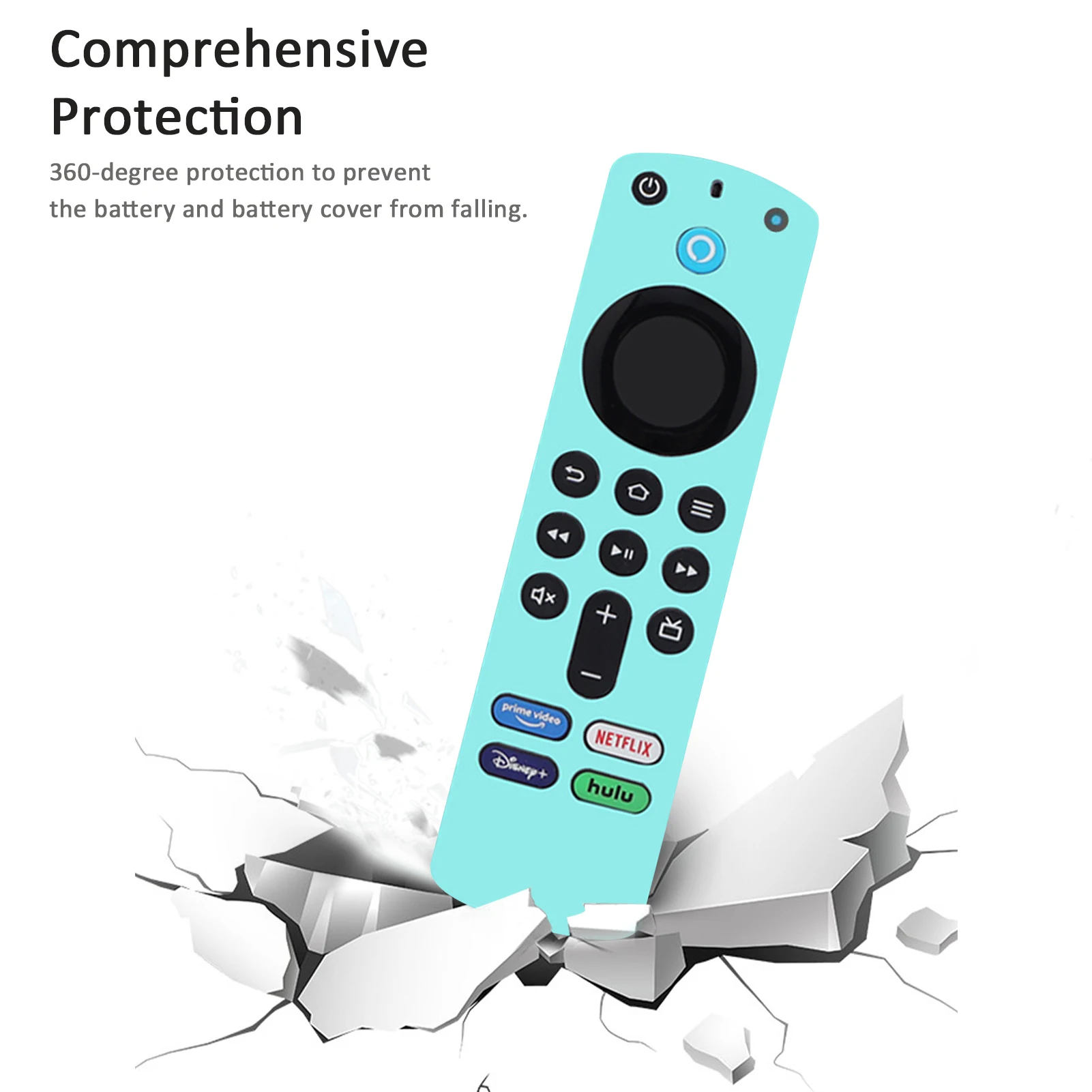 Силиконовый чехол для пульта дистанционного управления Amazon Fire TV Stick 4K 3-го
