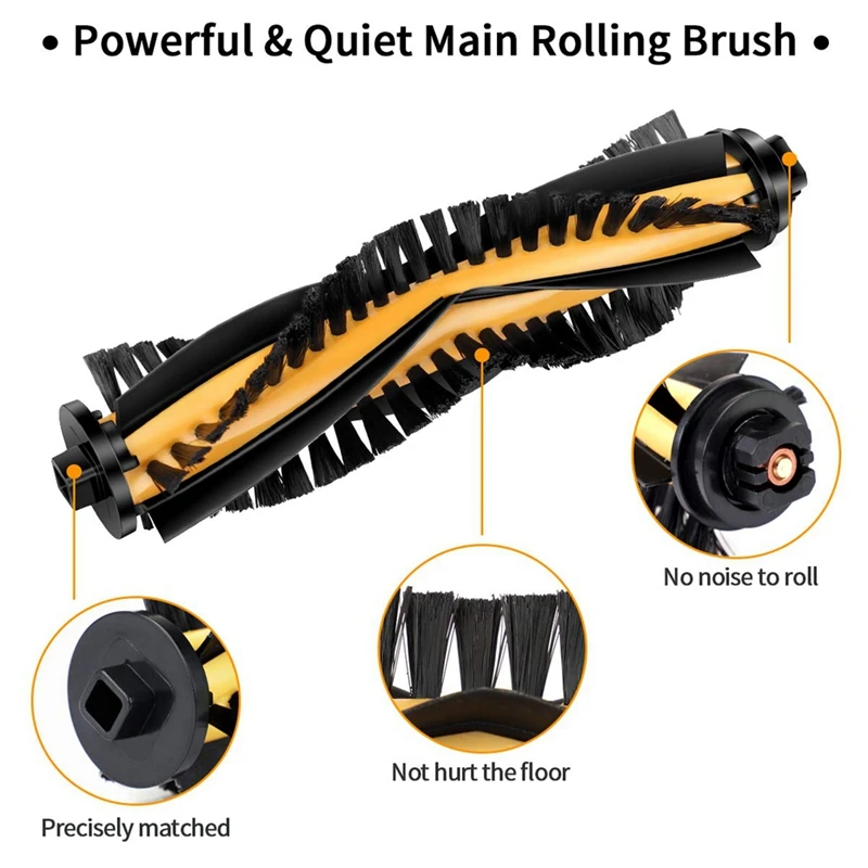 Основная боковая щетка аксессуары для фильтров Eufy 11 11C Cecotec Conga 990 1190 Ecovacs Deebot N79S