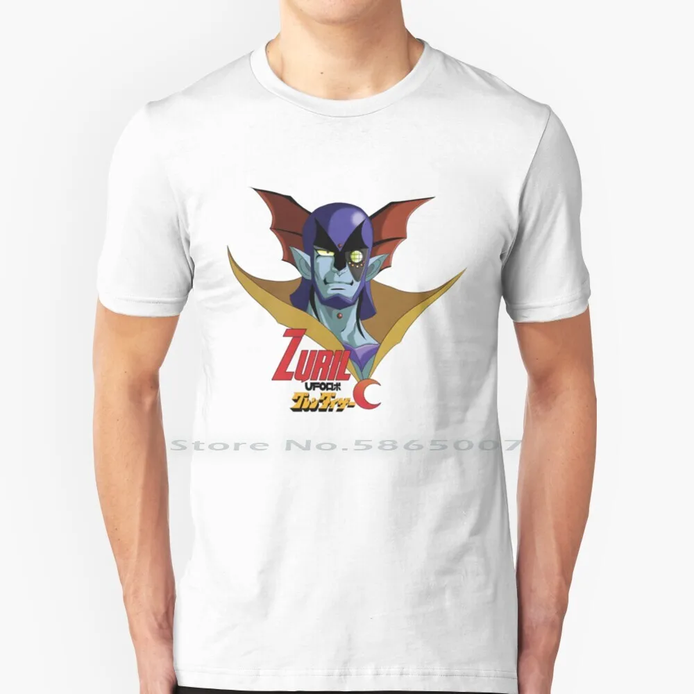 

Zuril T Shirt 100% Cotton Zuril Grendizer Go Nagai Goldorak Goldrake     Big Size 6xl Tee Gift