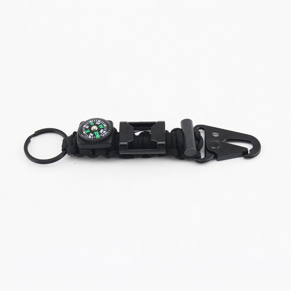 

Key Ring Keychain Carabiner Survival Kits Braided Lanyard Carabiners Edc gadgets