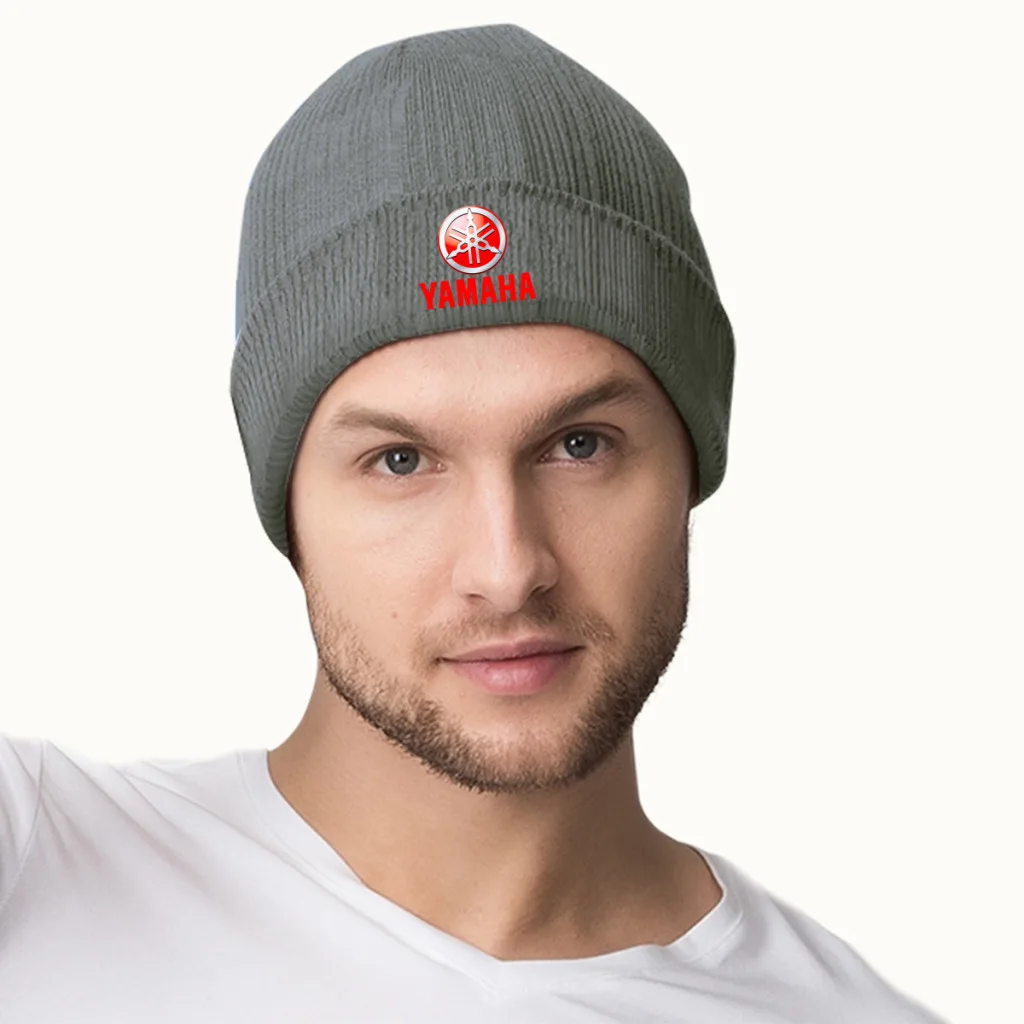 Вязаная шапка Y-Yamaha Beanie зимняя теплая уличная для мужчин и женщин