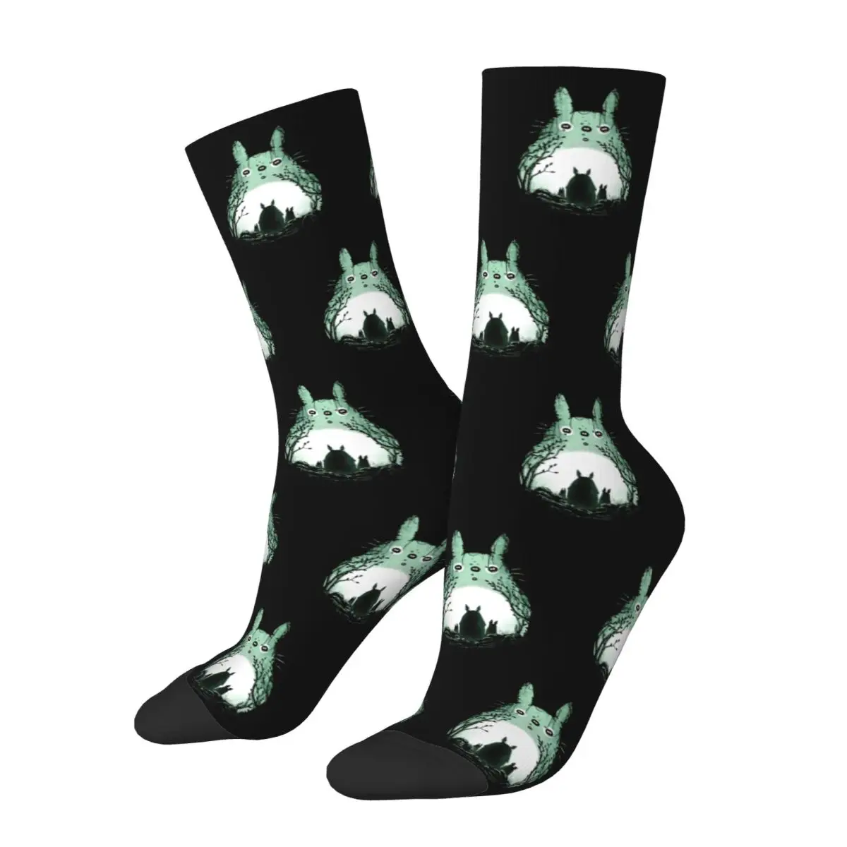 

Веселые смешные мужские носки в стиле Харадзюку, аниме Мой сосед, загадочные спортивные женские носки, весна, лето, осень, зима