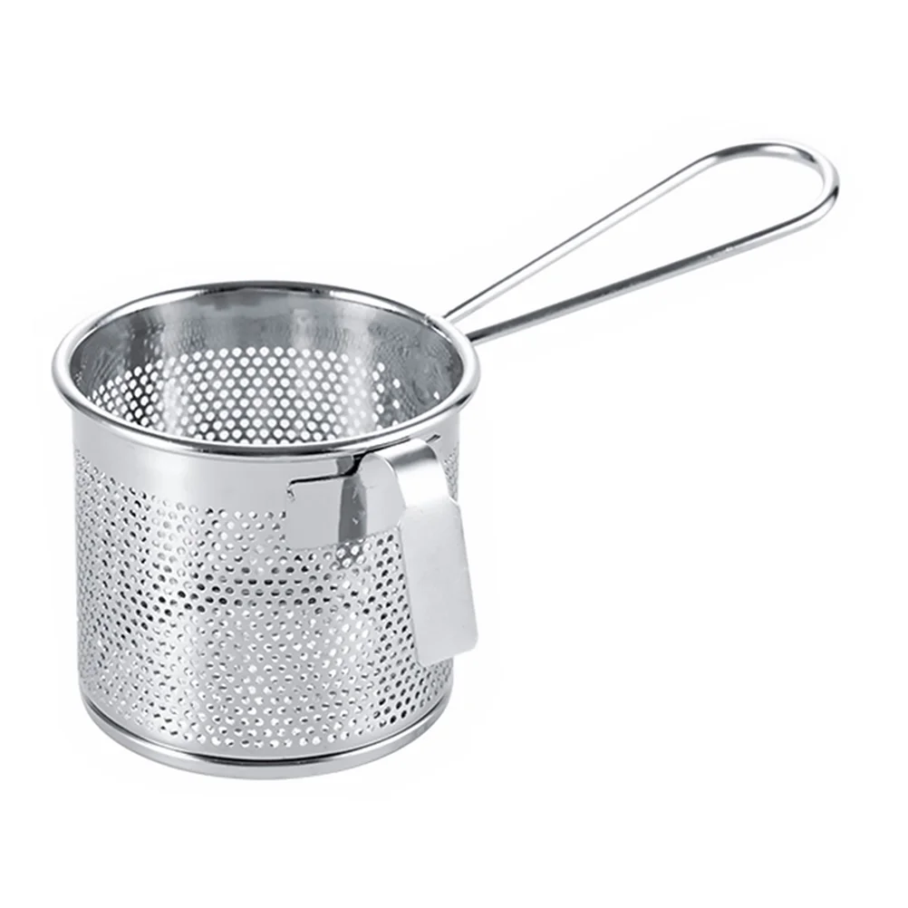 

Asian Strainer Mesh Food Strainer Stainless Steel Skimmer Spoon Dumpling Strainer Hot- Pot Separation Sieve Hanging Colander