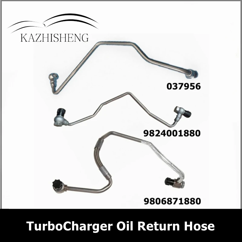 9806871880 9824001880 9810804680 1 6 T шланг для возврата масла турбокомпрессора 037956 Citroen C4 C5 C6 Peugeot