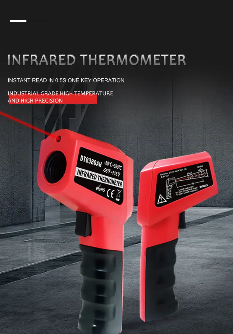 XEAST 2022 новый выпущенный ИК-термометр инфракрасный R лазерный измеритель