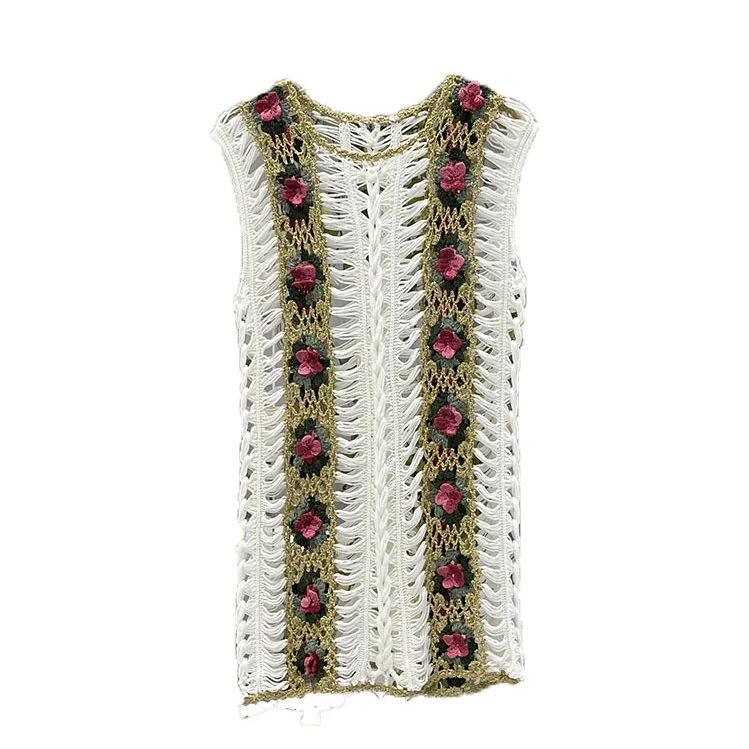 

flower sweaters women crochet tops women fashion tops streetwear women top dis5