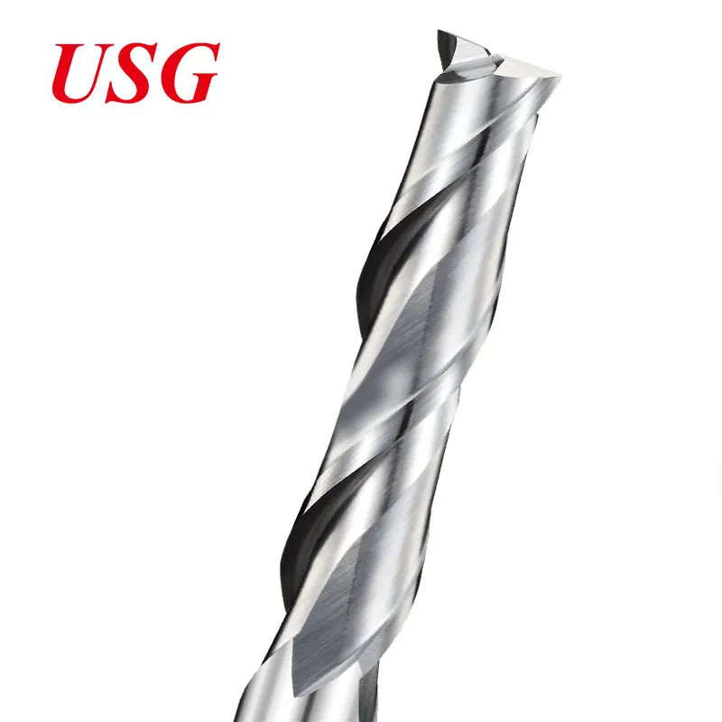 

Vikda M42 Milling Cutter Metalwork Up & Down Cut 2 Flutes Long Spiral Hss Milling Tool Cnc Router End Mill Cutter Bits