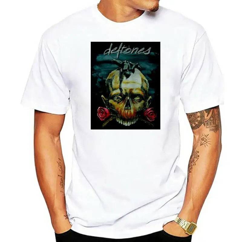 

DEFTONES Women Black T-Shirt Alternative Metal Band Tee Rock Shirt(1)