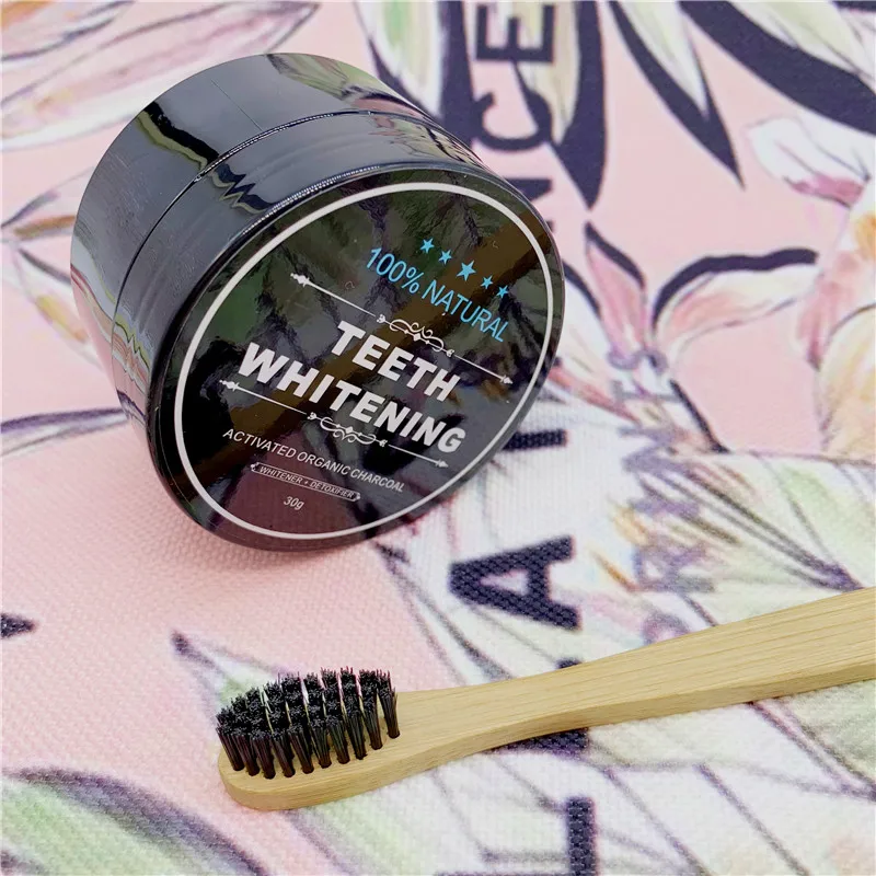 

HEALLOR натуральный активированный органический уголь, порошок для отбеливания зубов, кокосовый уголь для гигиены полости рта