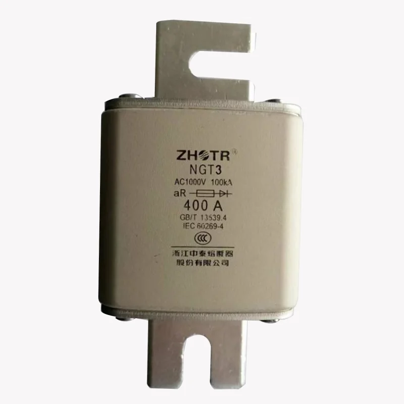 100% серебряный ломтик NGT3 керамический предохранитель ag 800 В 400 А 500 быстрый для