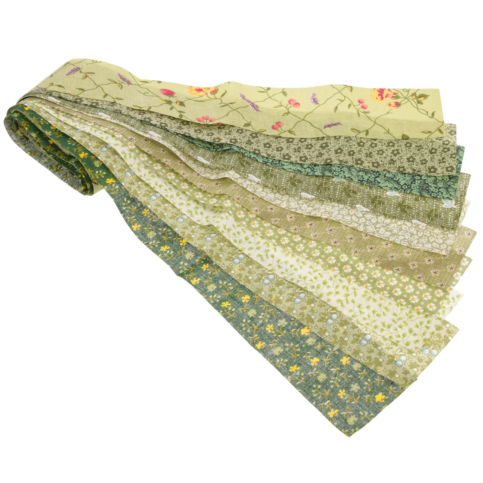 

10 Sheets Scrapbooking Materials Patchwork Quilting Fabric Clothes DIY Sachet Craft Favor Cotton