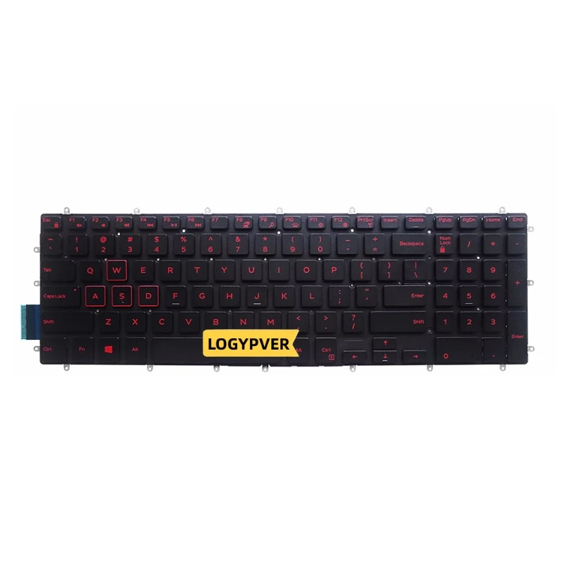 Клавиатура для ноутбука Dell Inspiron G3 15 3579 3779 G5 5587 G7 7588 5590 7566 7590 с английской