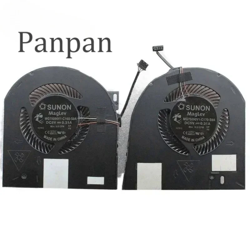 Новый охлаждающий вентилятор для процессора и графического радиатор DELL Precision 7530