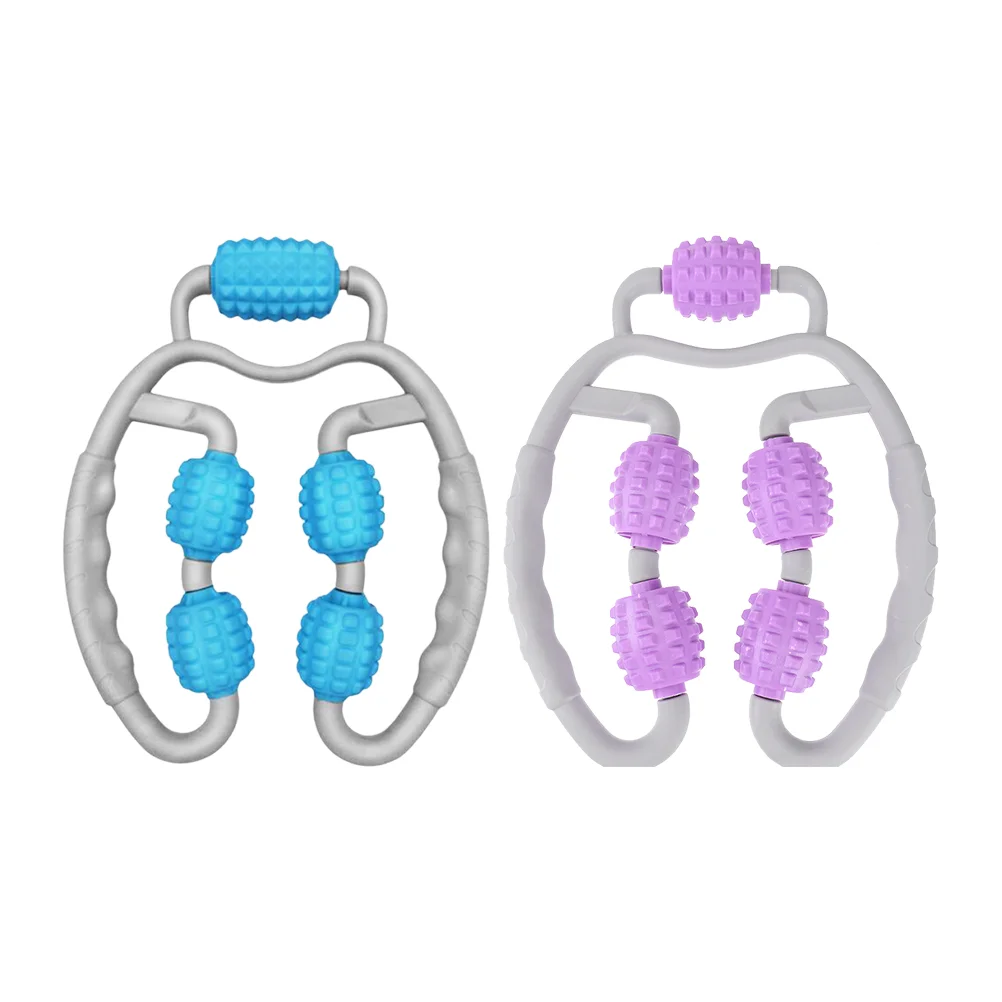 

2Pcs Professional Muscle Roller Household Roller Portable Forearm Massager