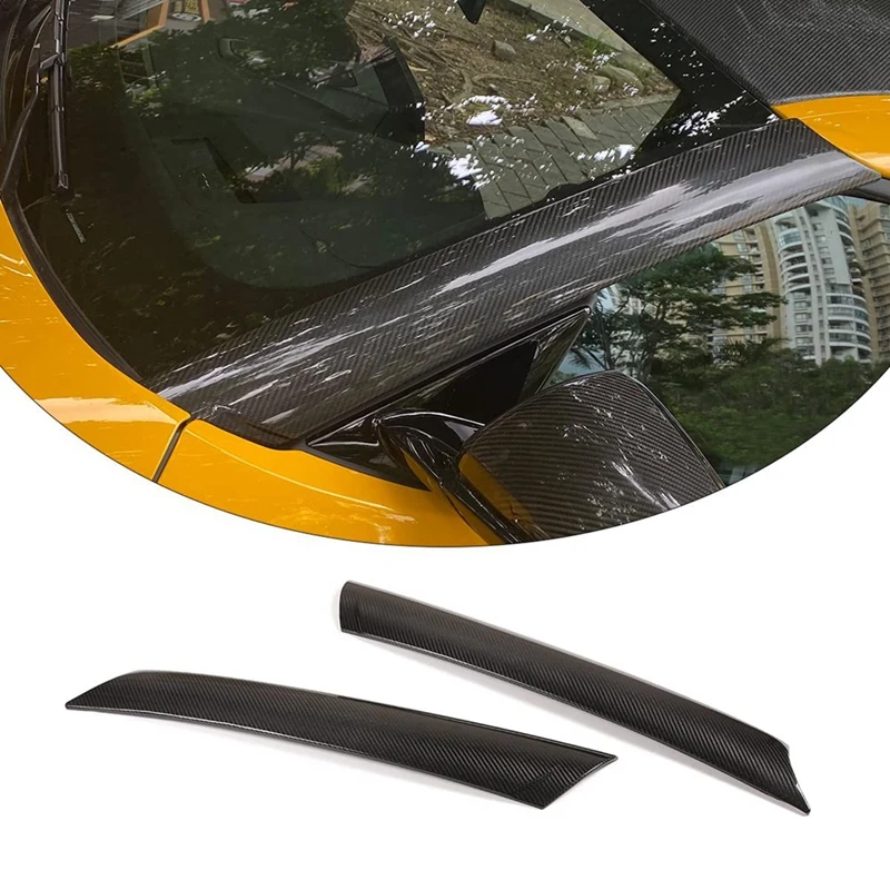 

Windshield Side Window A-Pillar Cover Trim Patch Carbon Fiber For Toyota Supra GR A90 A91 MK5 2019-2022