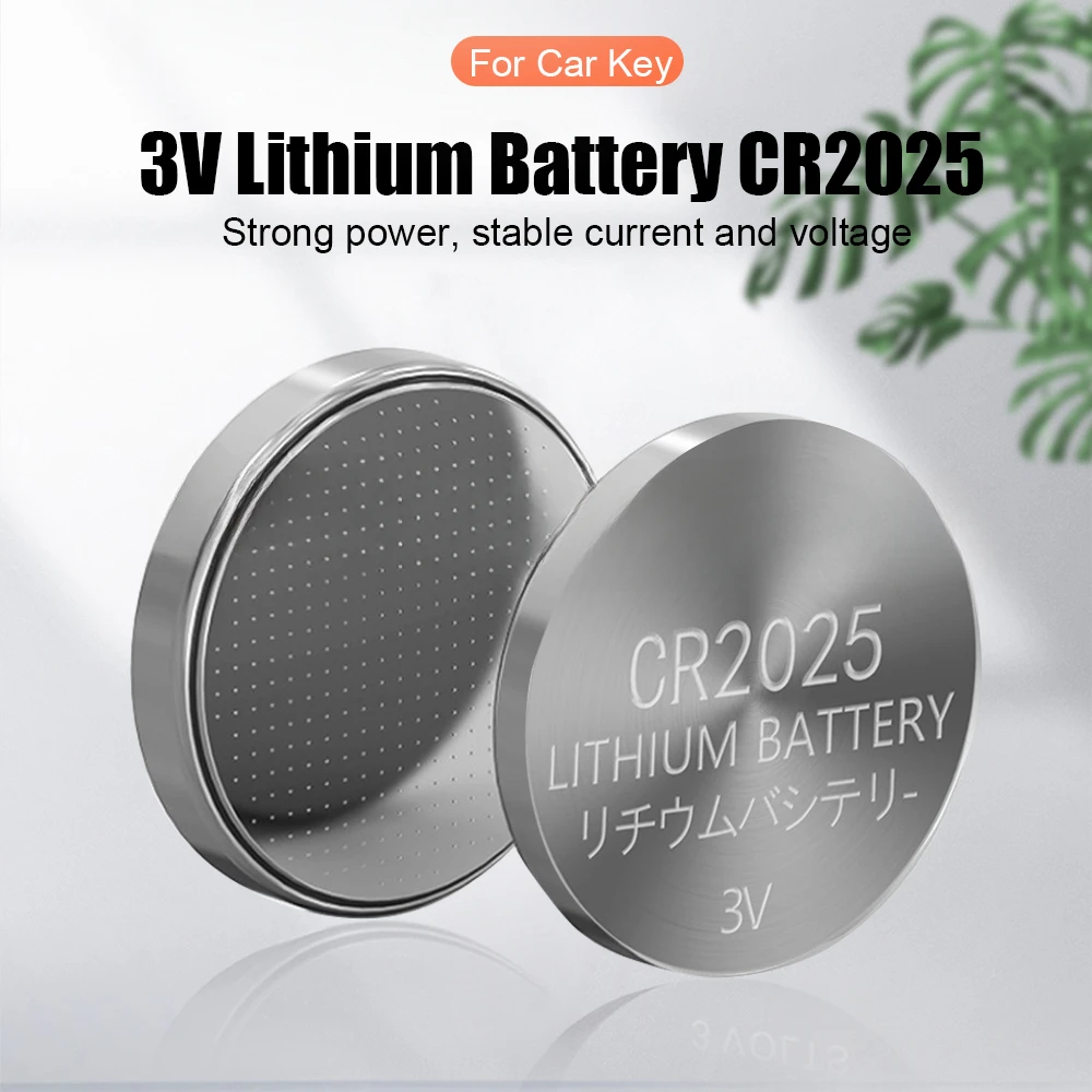 

5-20pcs CR2025 3V Lithium Batteries For Car Remote Control Watch Toy Motherboard Scale DL2025 BR2025 KCR2025 Button Coin Cell