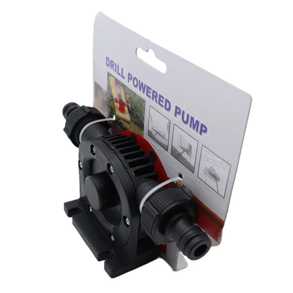 Электрический дрель насос ручной самовсасывающий для перекачки жидкостей пруда